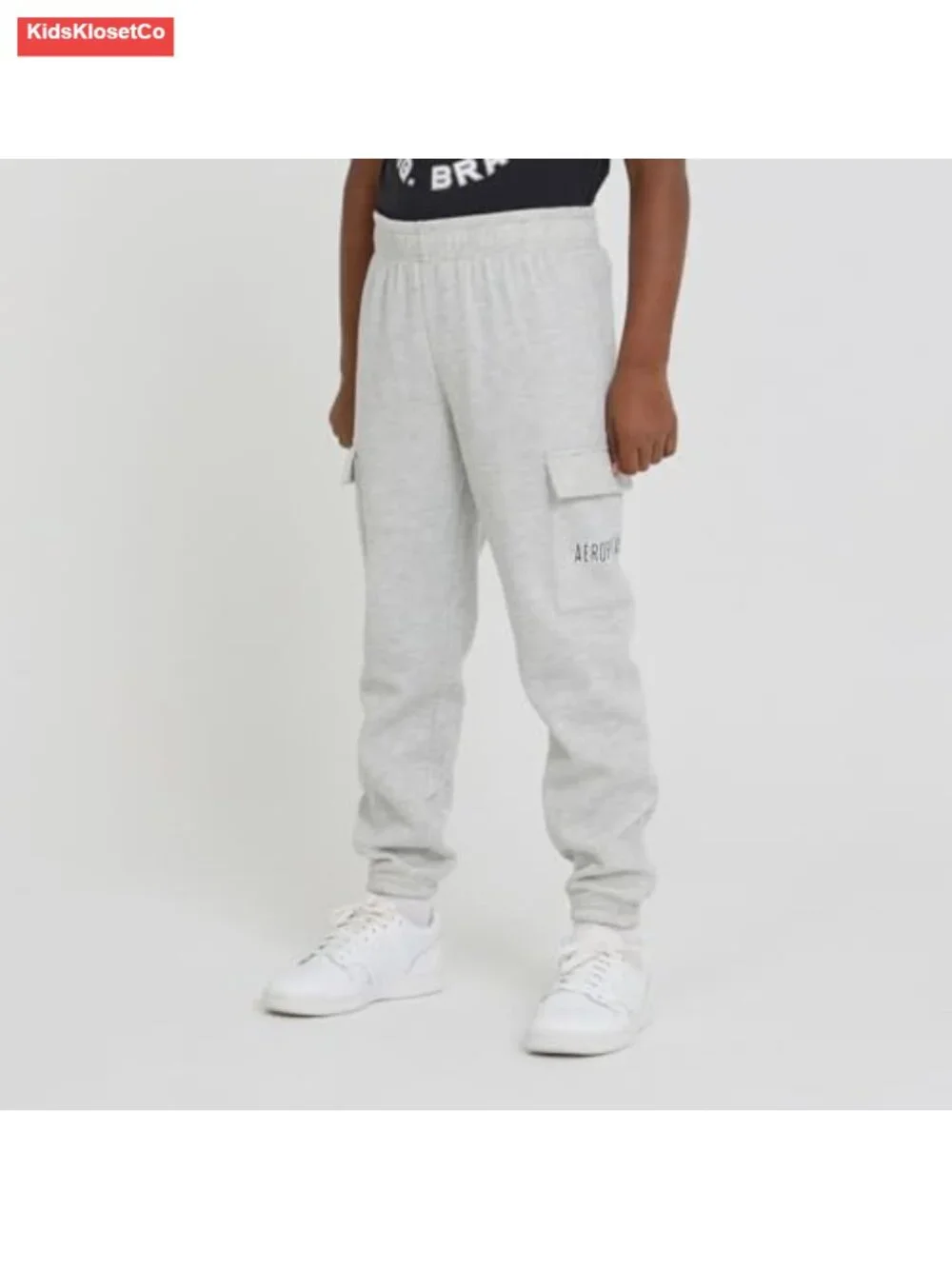 Boys 3-Piece Sweatsuit Set: Fleece Hoodie, Cargo Joggers & Tee
